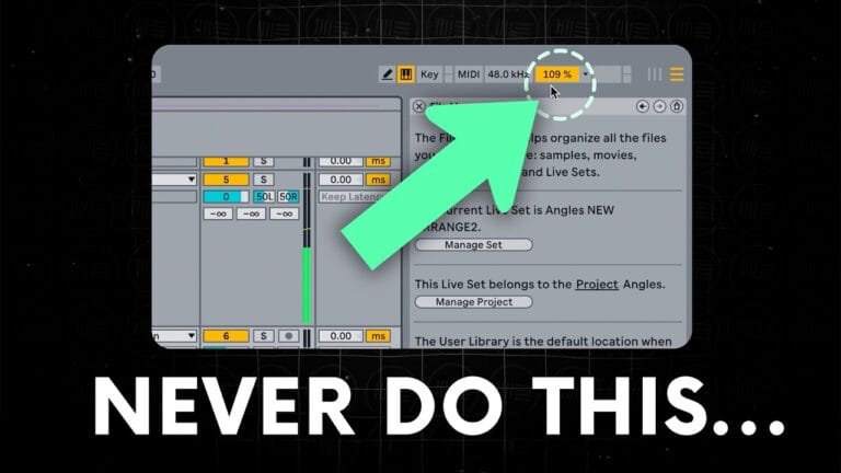 10 common ableton live mistakes