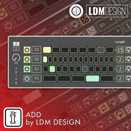 ADD MaxforLive Sequencer for Ableton Live by LDM Design