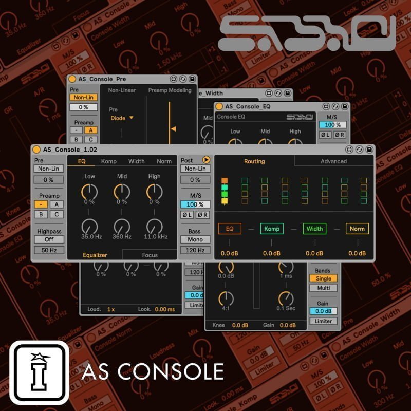 AS CONSOLE MaxforLive Devices for Ableton Live by Sabroi