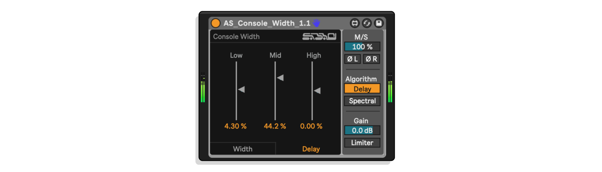 AS Console - Width Module by SABROI - Isotonik Studios