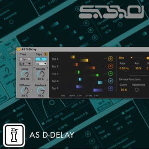 AS D-Delay MaxforLive Audio Device for Ableton Live by Sabroi