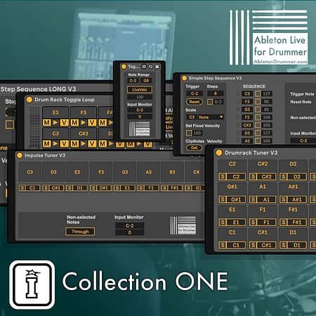 Ableton Drummer Collection ONE MaxforLive Pack