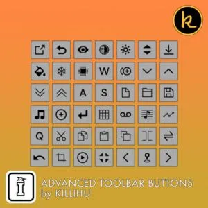 advanced toolbar buttons by killihu