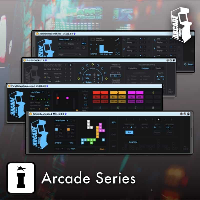 Arcade Series MaxforLive Generative Sequencers