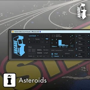 asteroids by mark towers