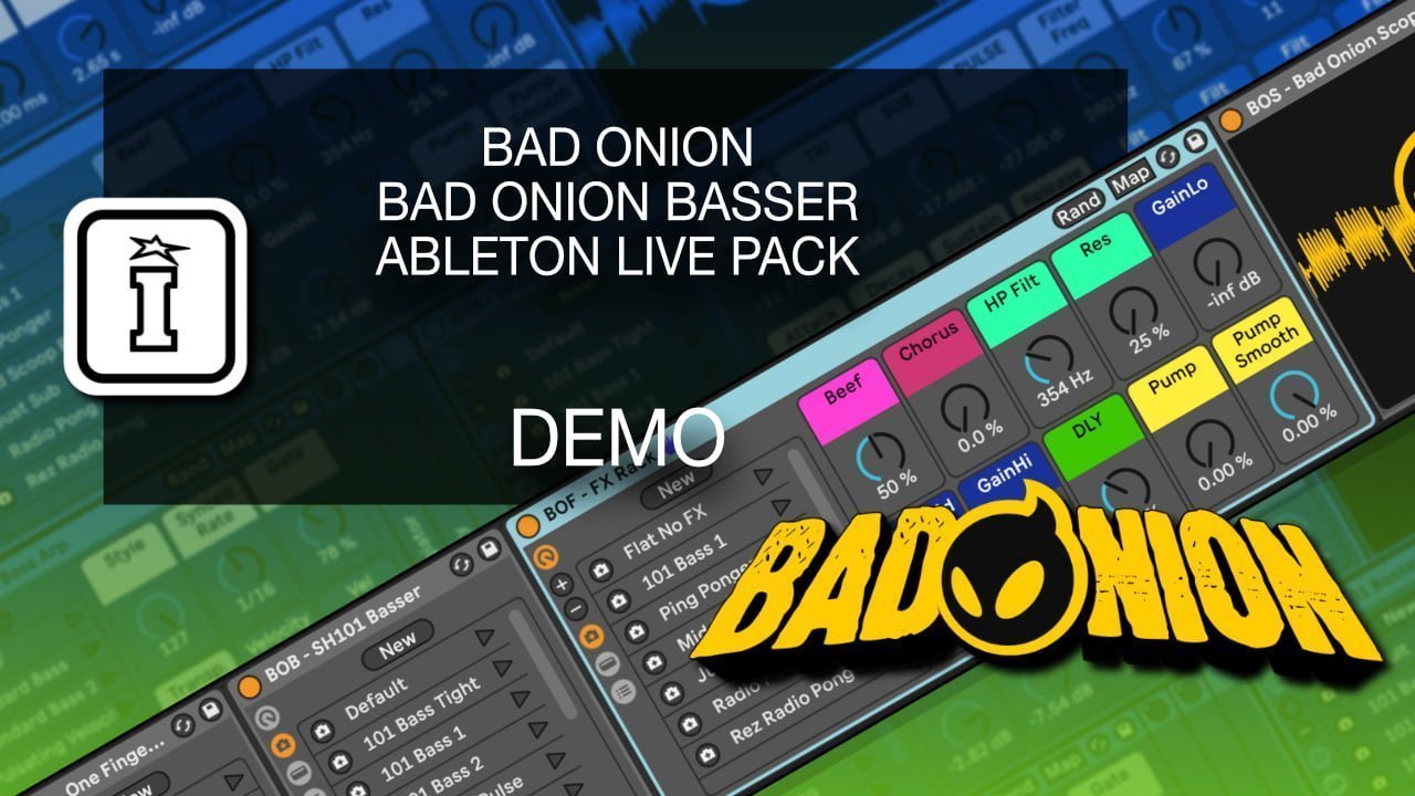 Bad Onion Basser Ableton Live Pack by Bad Onion