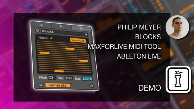 Philip Meyer MIDI Tools for Ableton Live 12