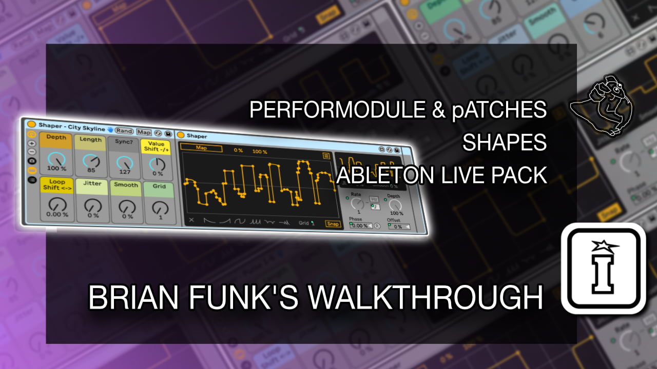 Shapes Ableton Live Pack by PerforModule and pATCHES