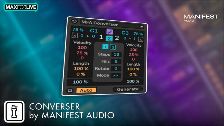 midi toolset 002 by manifest audio
