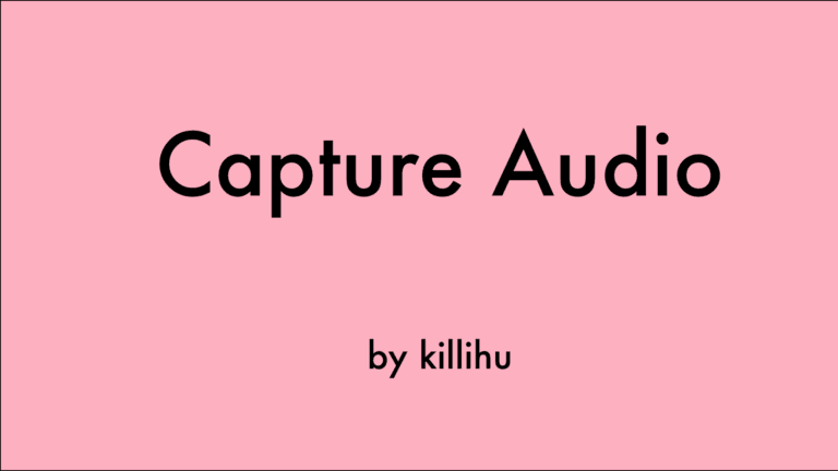 capture audio youtube thumbnail