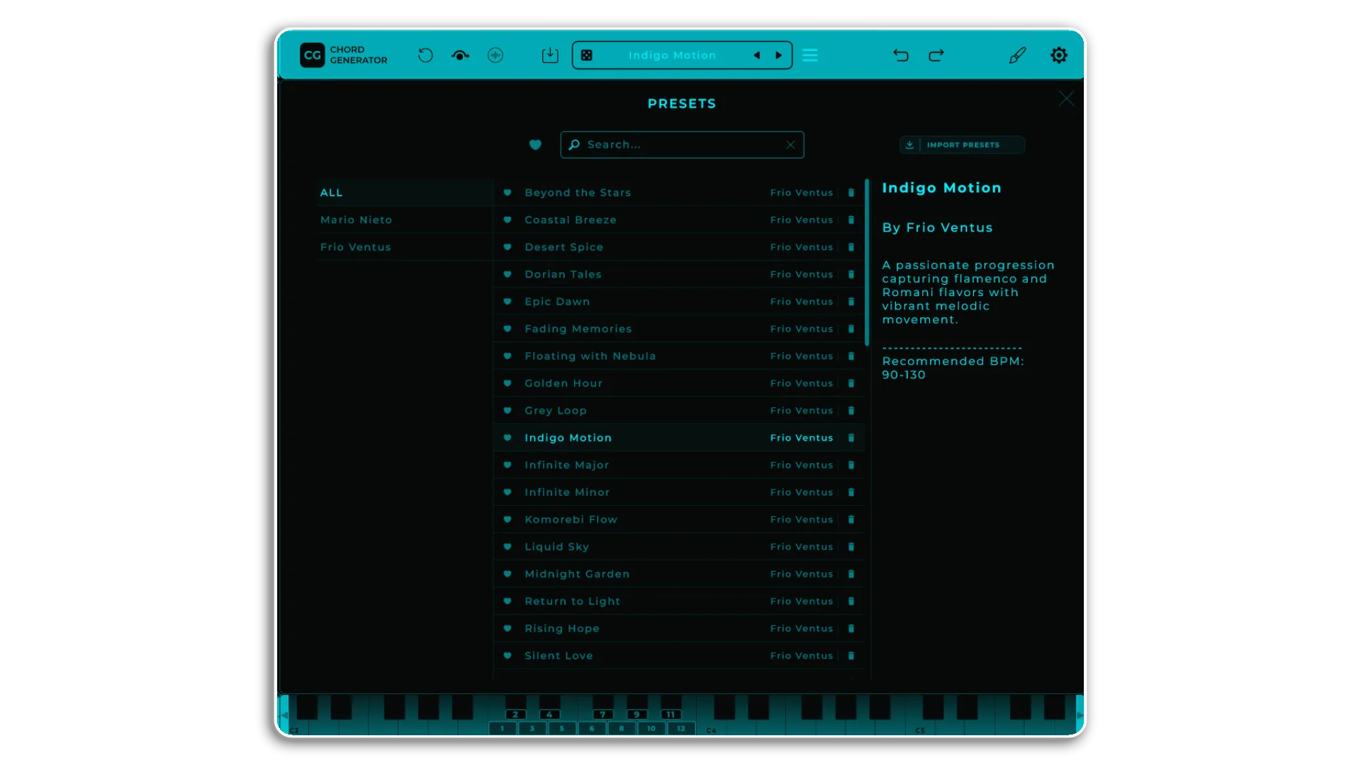 chord generator vst by mario nieto