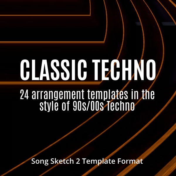 Classic Techno Expansion Pack for Song Sketch 2 - MaxforLive Device for Ableton Live by XY Studio Tools