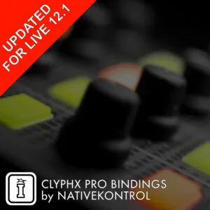 ClyphX Pro Bindings Live 12.1 by nativeKONTROL