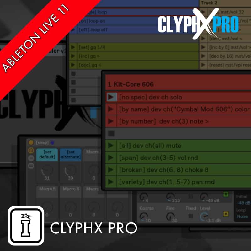 ClyphX Pro Live 11