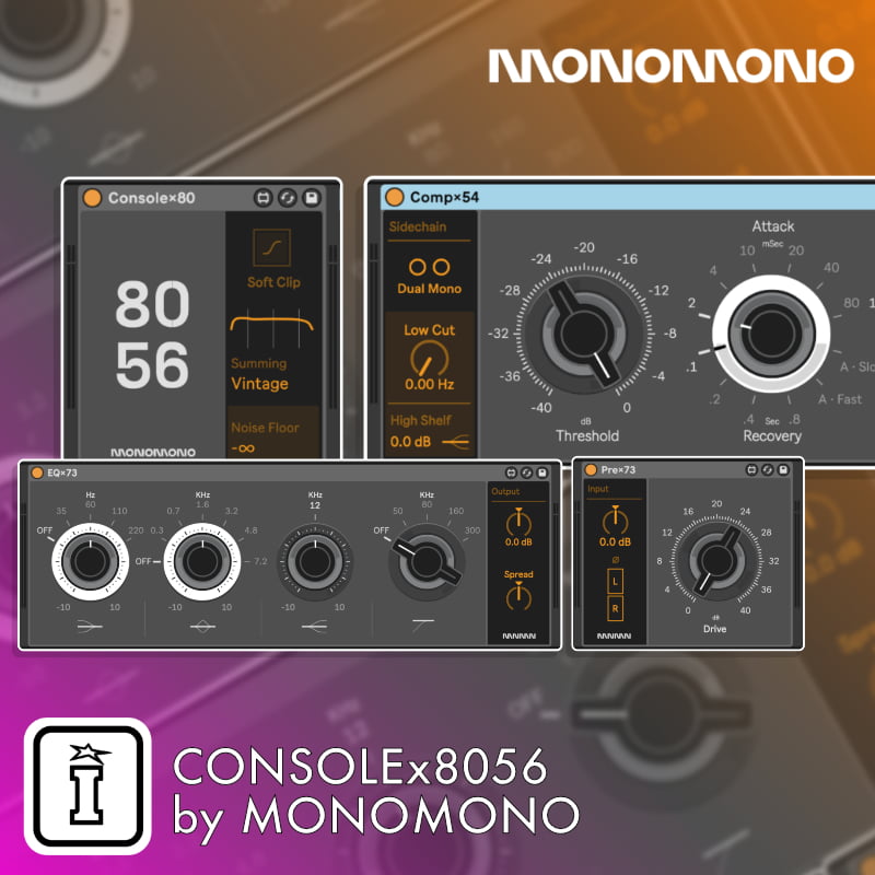 Console x 8056 MaxforLive Devices for Ableton Live by Monomono