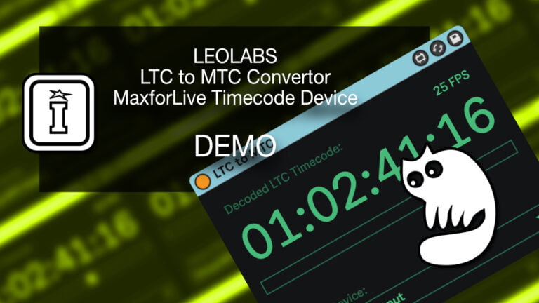LTC to MTC Converter von Leolabs