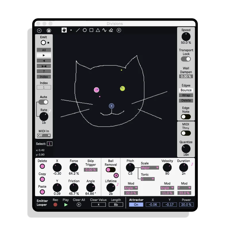 Divisions MaxforLive MIDI Device for Ableton Live by DILLON BASTAN