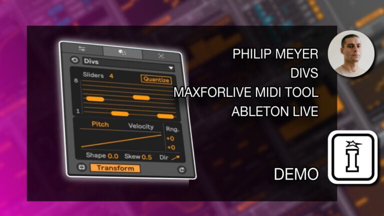 Philip Meyer MIDI Tools for Ableton Live 12