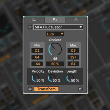 MIDI Toolset 001 MaxforLive MIDI Tools for Ableton Live 12 by Manifest Audio