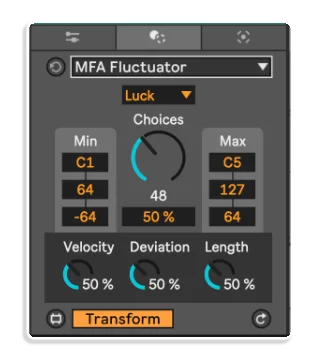 MIDI Toolset 001 MaxforLive MIDI Tools for Ableton Live 12 by Manifest Audio