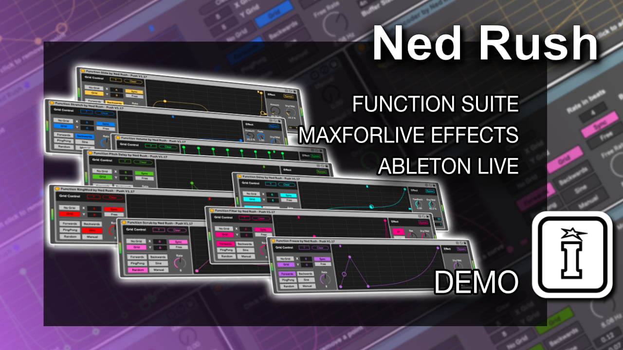 Function Suite MaxforLive Devices for Ableton Live by Ned RUSH