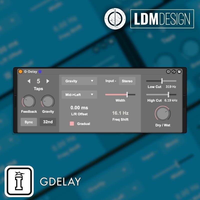 GDelay MaxforLive Device for Ableton Live by LDM Design