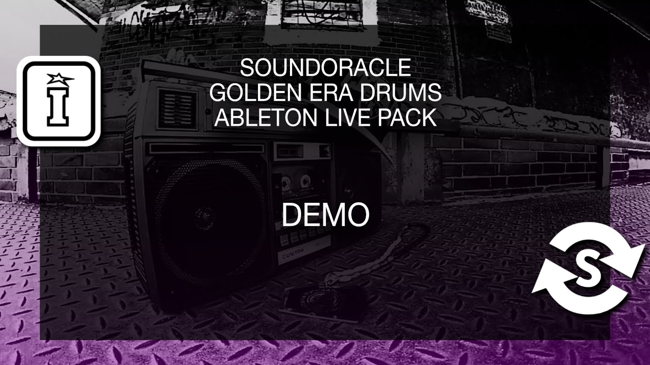 Golden Era Drums Ableton Live Pack by SoundOracle