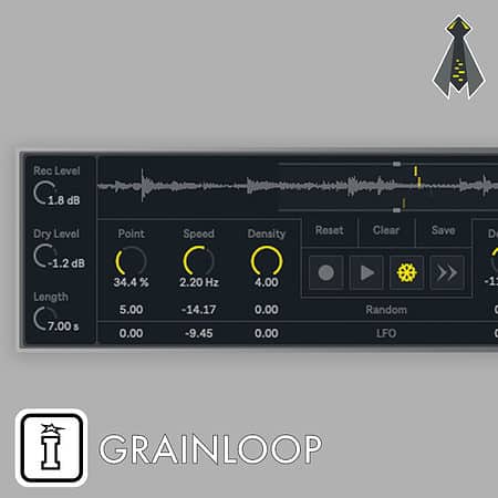 GrainLoop MaxforLive Audio Device for Ableton Live by NOISS COKO