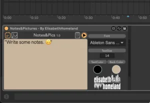 Plugin interface for writing notes with emoji.