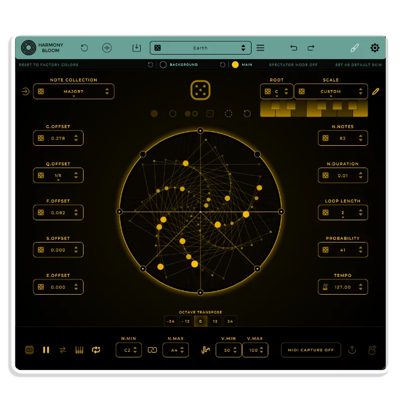 Harmony Bloom VST by Mario Nieto