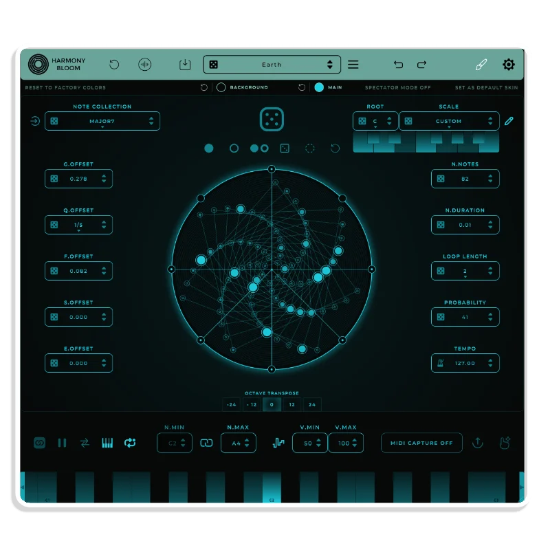 Harmony Bloom VST by Mario Nieto