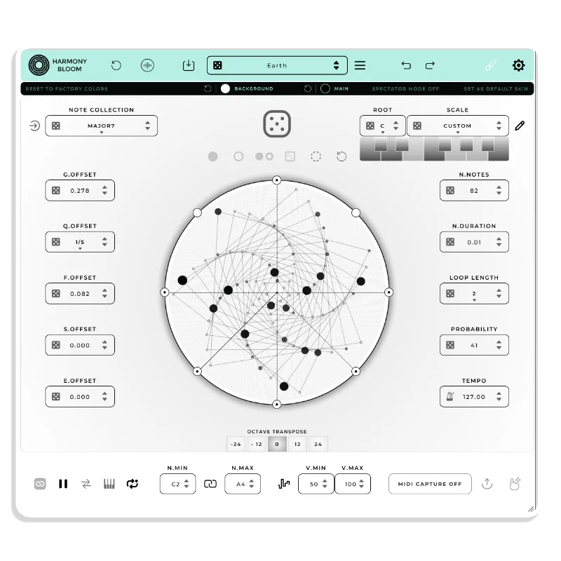 Harmony Bloom VST by Mario Nieto