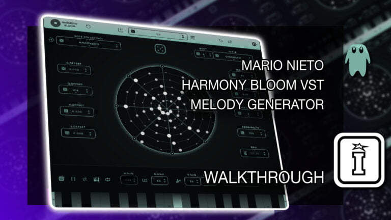 Harmony Bloom VST von Mario Nieto