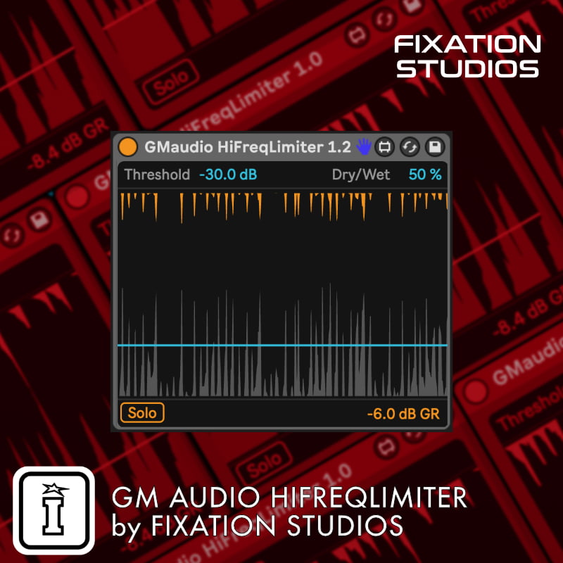 GM Audio HiFreqLimiter MaxforLive Device for Ableton Live by Fixation Studios