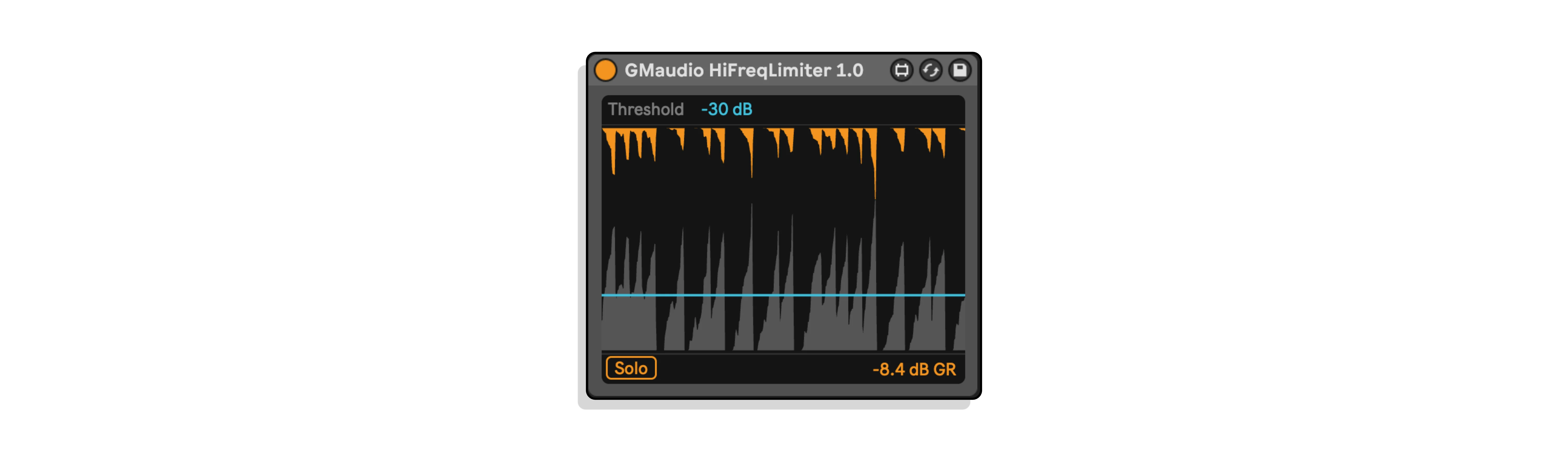 HiFreqLimiter MaxforLive Device for Ableton Live by Fixation Studios
