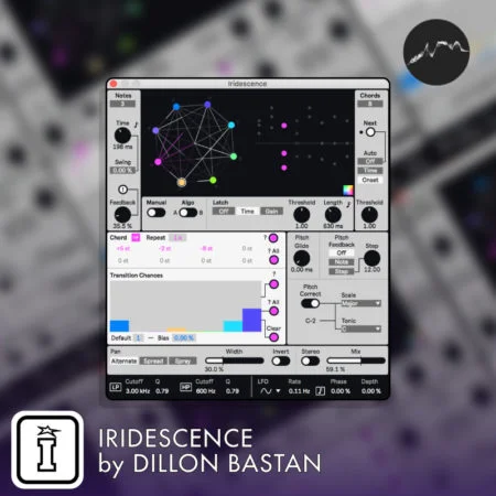 Iridescence MaxforLive Device for Ableton Live by Dillon Bastan