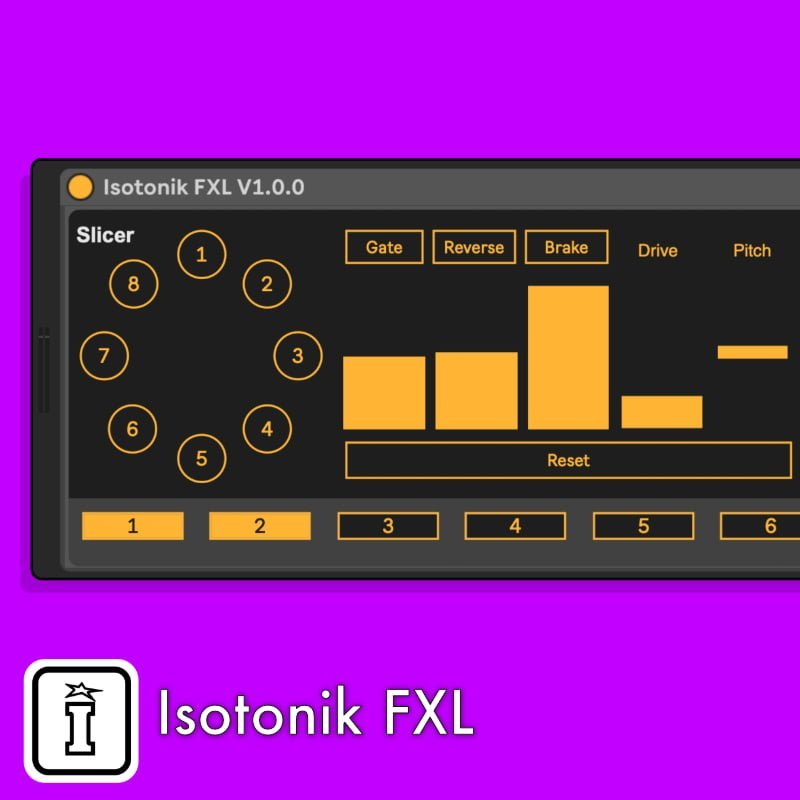 ISOTONIK FX MaxforLive Device for Ableton Live by Isotonik Studios