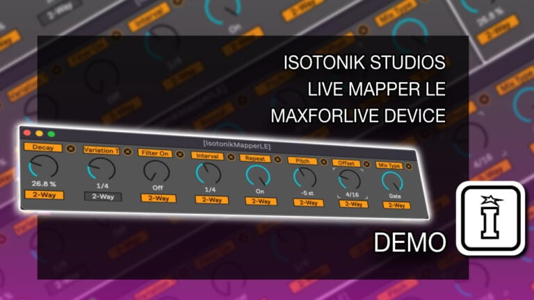 Live Mapper LE (Tenacious Edition) by Isotonik Studios