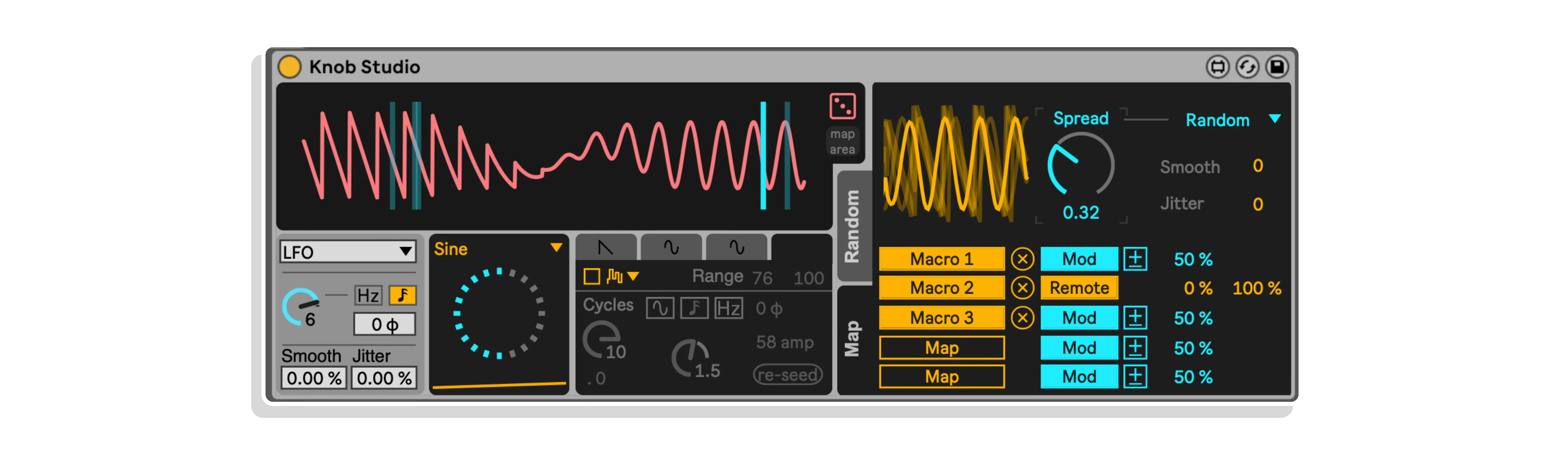 Knob Studio - MaxforLive Control Device for Ableton Live by Aylesim