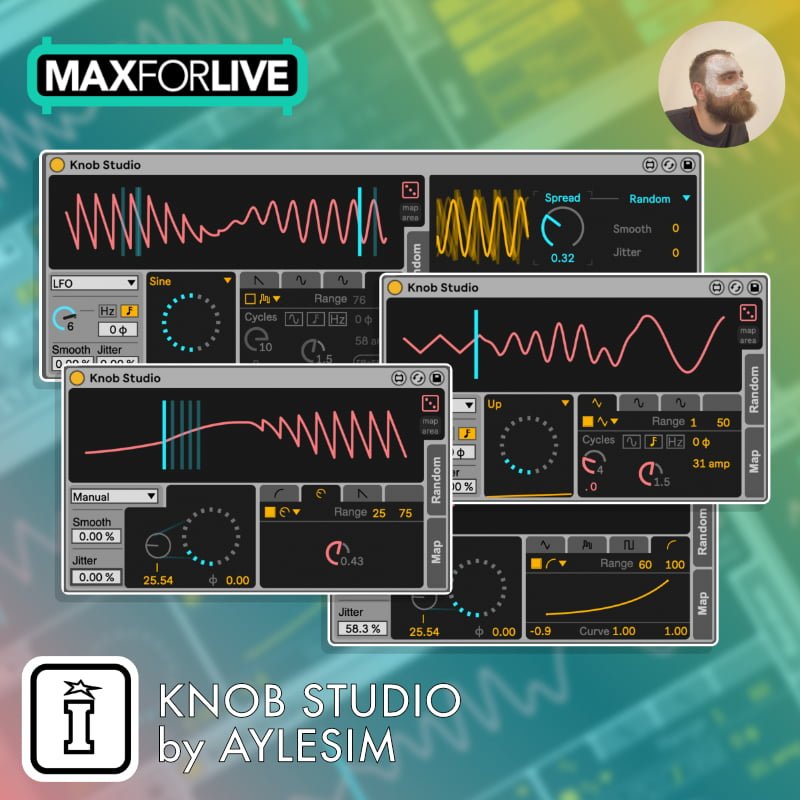 Knob Studio - MaxforLive Control Device for Ableton Live by Aylesim