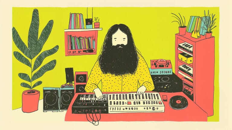 LO-FI CHILL JAZZY BEATS Product Background