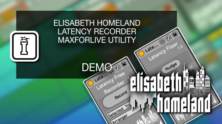 Latency Fixer & Recorder by Elisabeth Homeland