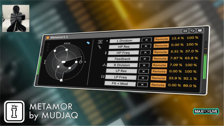 Metamor MaxforLive Modulator for Ableton Live by Mudjaq