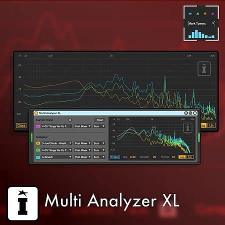 Multi Analyzer XL MaxforLive Audio Device