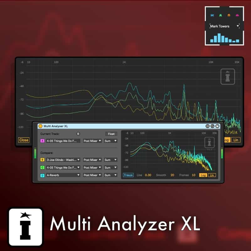 Multi Analyzer XL MaxforLive Audio Device