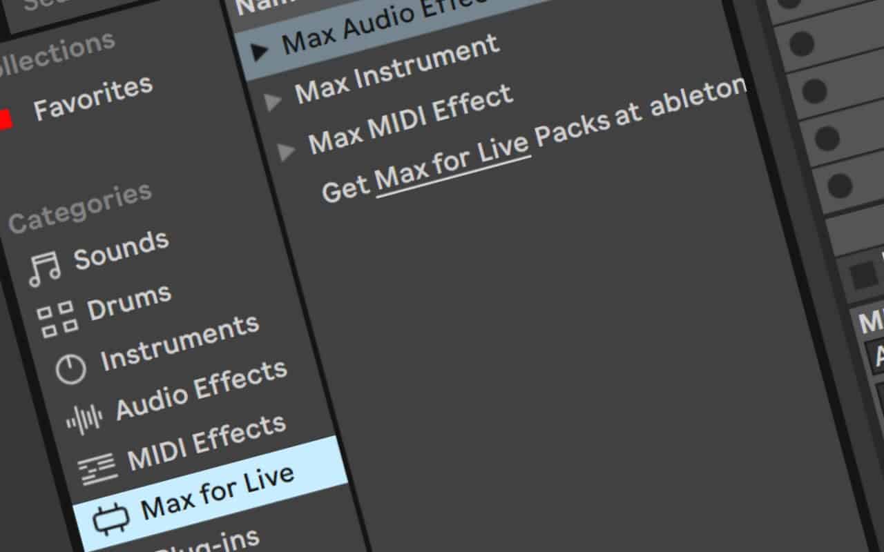 MaxforLive Audio Devices Category