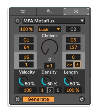 MIDI Toolset 001 MaxforLive MIDI Tools for Ableton Live 12 by Manifest Audio
