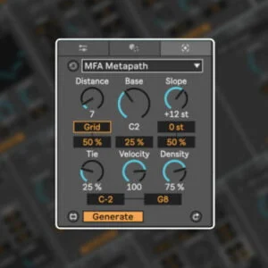 MIDI Toolset 001 MaxforLive MIDI Tools for Ableton Live 12 by Manifest Audio