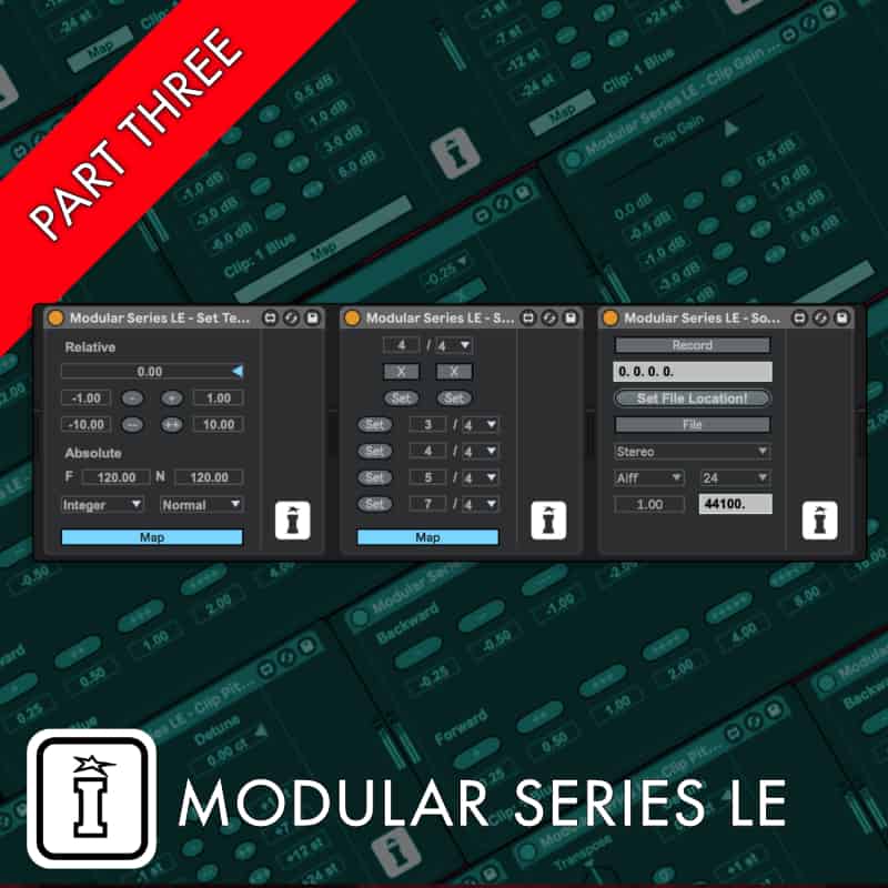 Modular Series LE MaxforLive Devices by Isotonik Studios