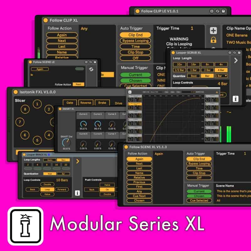 Modular Series XL MaxforLive device for Ableton Live